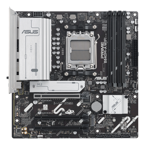 ASUS PRIME B840M-A WIFI-CSM, AMD, Socket AM5, AMD Ryzen 7000 Series, AMD Ryzen 8000 Series, AMD Ryzen 9000 Series, Socket AM5, DDR5-SDRAM, 192 GB